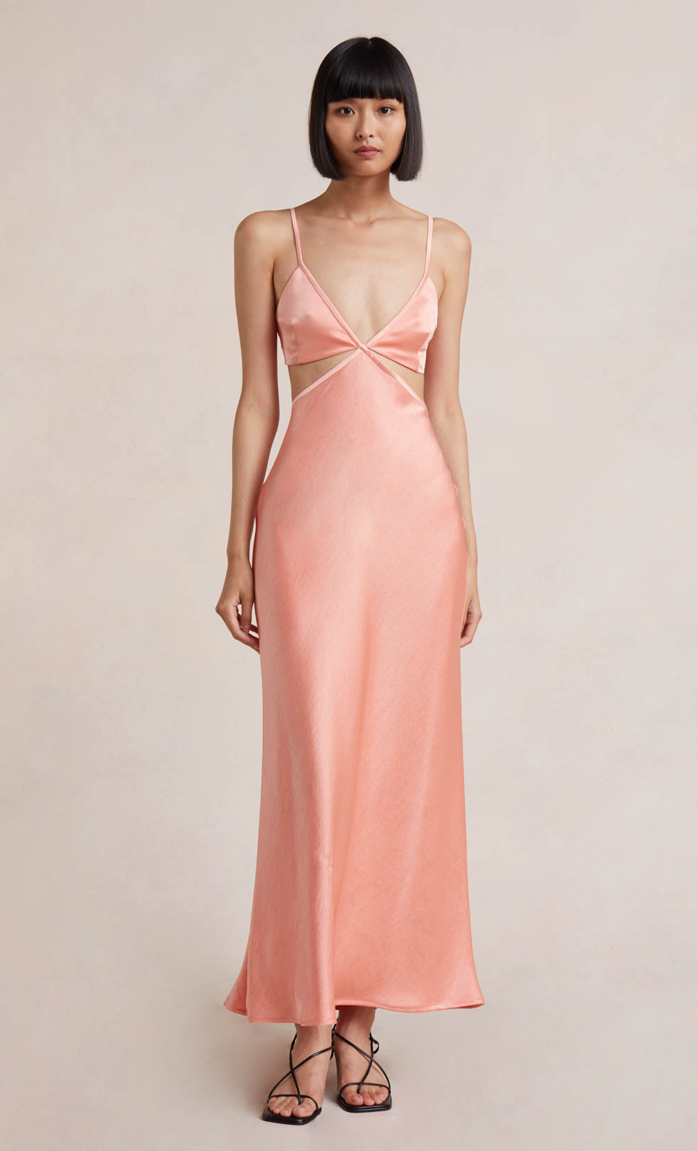 VERONIQUE MAXI DRESS - CORAL – BEC + ...